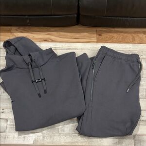 BYLT Basics Charcoal Joggers and hoodie